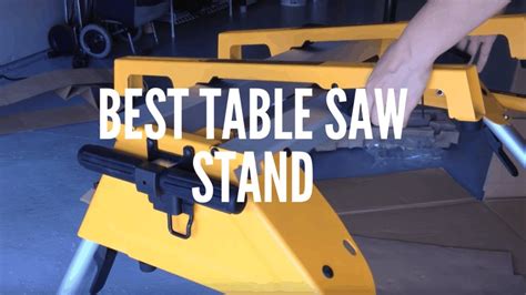 The Best Table Saw Stand in 2021 - The Saw Guy