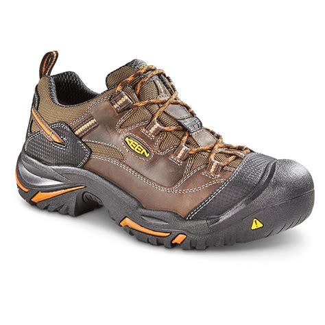 KEEN Utility Men's Braddock Work Shoes - 658038, Work Boots at Sportsman's Guide