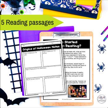 History of Halloween Station Activities for Middle School | TPT