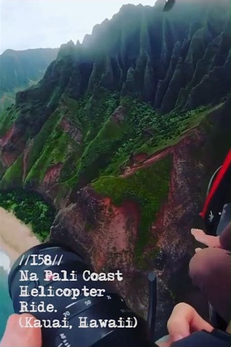 //158// Na Pali Coast Helicopter Ride. (Kauai, Hawaii, United States) [Video] | Hawaii ...