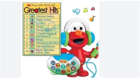 2006 Fisher Price Sesame Street Sing with Elmo’s Greatest Hits at ...