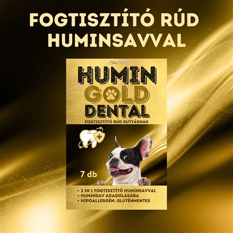 HUMIN GOLD Dental S (110g) fogtisztító – Kutyatapdepo