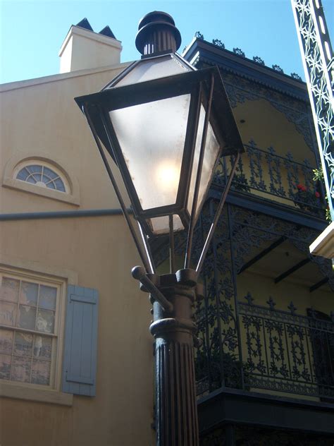Lamp post on Royal Street in New Orleans Square | Loren Javier | Flickr