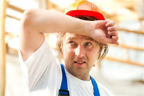 Tired Worker Stock Photo - Image: 16596560