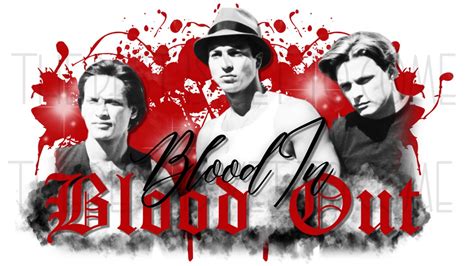 Blood in Blood Out Digital Download PNG File - Etsy