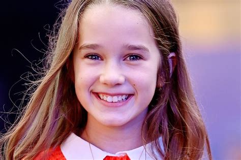 Alisha Weir: Dublin teen star of "Matilda the Musical"