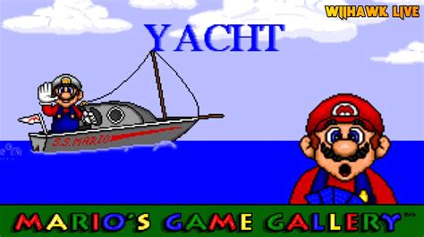 Mario's Game Gallery - # 5 - Yacht | Live Let's Play [Deutsch] - YouTube