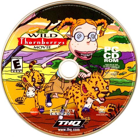 The Wild Thornberrys Movie cover or packaging material - MobyGames