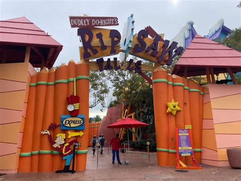 PHOTOS: Dudley-Do-Right's Ripsaw Falls Reopens After Extensive ...