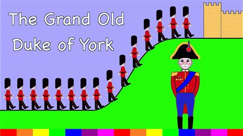 The Grand Old Duke Of York | Nursery Rhyme | Rainbow Rabbit | (Official Video) - YouTube