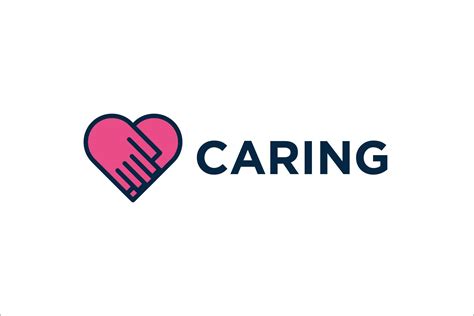 Caring Logo | ? logo, Modern logo design, Logo design