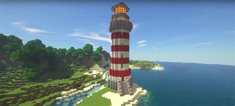 Minecraft Easy Lighthouse Ideas and Design