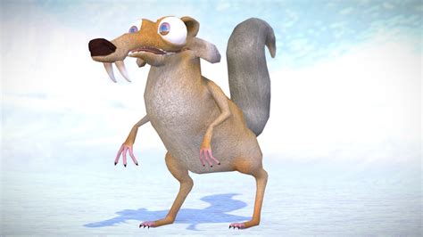 SCRAT ICE AGE - Download Free 3D model by BlueMesh (@VapTor) [2b9320d] - Sketchfab