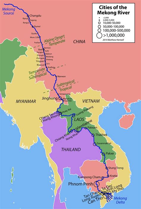 Mekong Map | Map, Asia map, East asia map