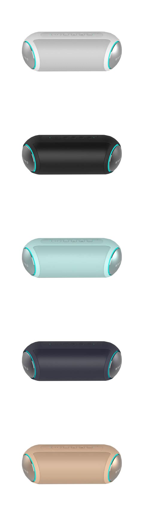 Buy Wholesale China Oem Ipx7 Waterproof Portable Speaker 24w Wireless Bluetooth Speaker With Led ...