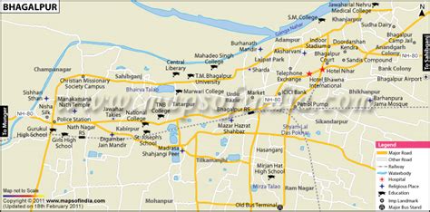 Bhagalpur City Map