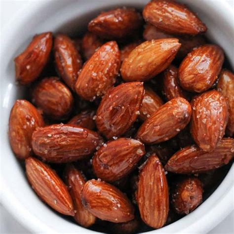 Honey Roasted Almonds {Oven or Air Fryer} - Cook it Real Good