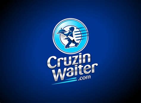 Cruzin Waiter | Create logo design, Logo design, Service logo