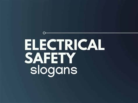 741+ Catchy Electrical Safety Slogans (generator + Guide)