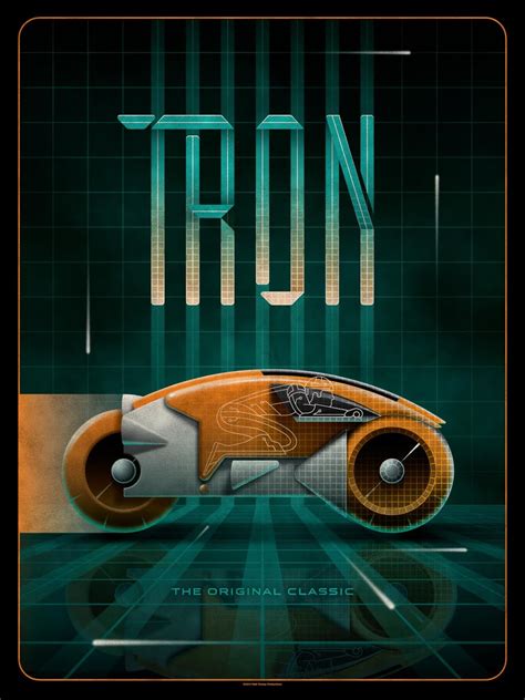 The Geeky Nerfherder: Movie Poster Art: Tron (1982)