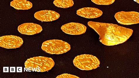 Largest hoard of Anglo-Saxon gold coins in England unearthed in Norfolk ...