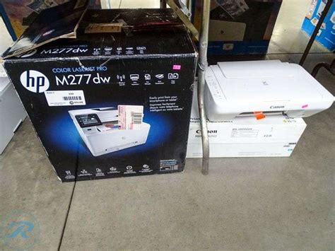 HP LaserJet Pro M277DW Printer and Canon Pixma MG2522 Scanner - Roller ...