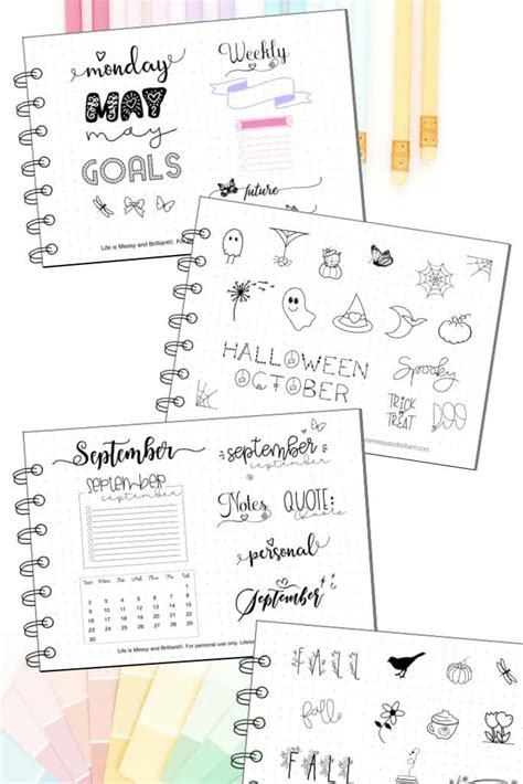 FREE GoodNotes Digital Planner Template - Digital Bullet Journal