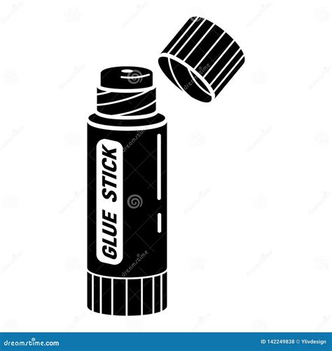 Glue Stick Icon, Simple Style Stock Vector - Illustration of bottle, bonding: 142249838