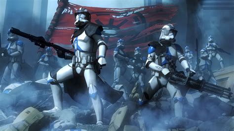 Clone Trooper Battle - Star Wars HD Wallpaper by Ariel Flores