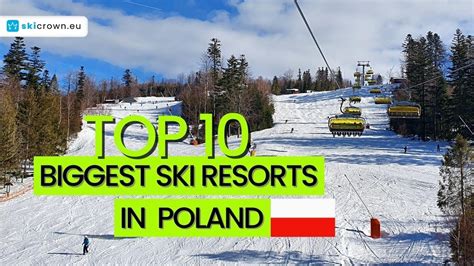 TOP 10 Biggest Ski Resorts in POLAND! Which ski resort is your favorite ...