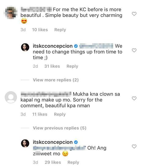 KC Concepcion Responds To Instagram Hater Who Said She Looked Like A Clown