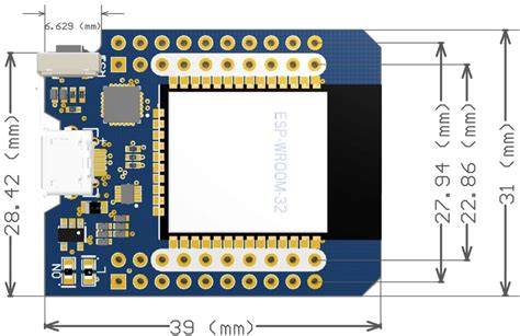 Board de desarrollo WeMos D1 Mini ESP32 WiFi+Bluetooth BLE - Electronilab