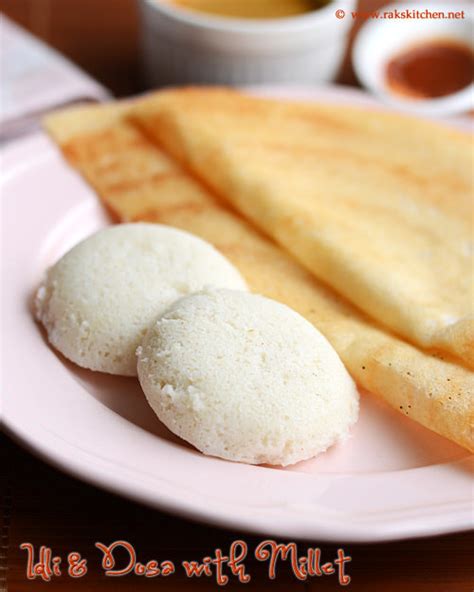 Barnyard millet idli dosa | Millet idli dosa recipe - Raks Kitchen