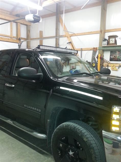 50" Light bar installed | Chevy Silverado and GMC Sierra Forum