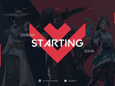 A "Stream Starting Soon™" -Screen by Saphant on Dribbble