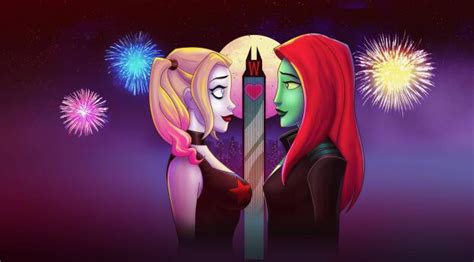 1500x9000 Harley Quinn and Ivy Valentine's Day 1500x9000 Resolution ...