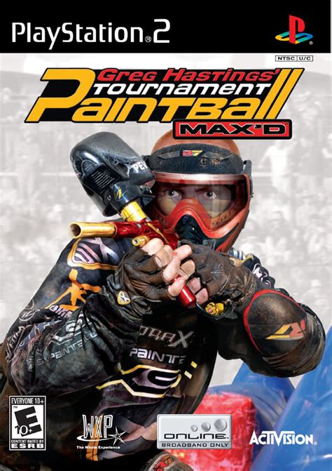 Greg Hastings Tournament Paintball Maxed Sony Playstation 2 Game