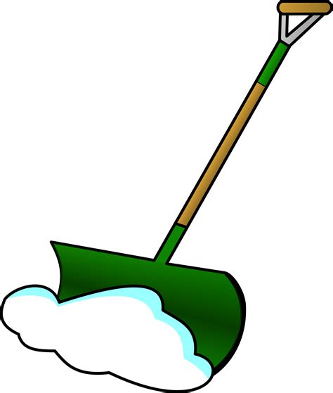 Clipart - Snow Shovel