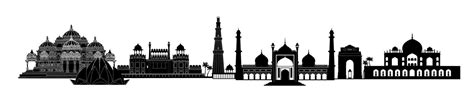 Delhi, India landmarks. Indian city skyline | City skyline, Delhi monuments, Delhi tourism