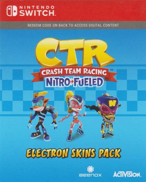 CTR: Crash Team Racing - Nitro-Fueled (2019) box cover art - MobyGames