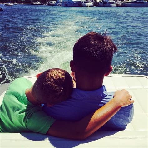 Joaquin and Michael Consuelos demonstrated how brotherly love | Celebrity Family Pictures Week ...