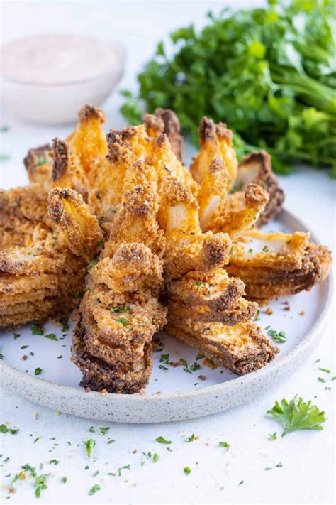 Air Fryer Blooming Onion Recipe - Evolving Table