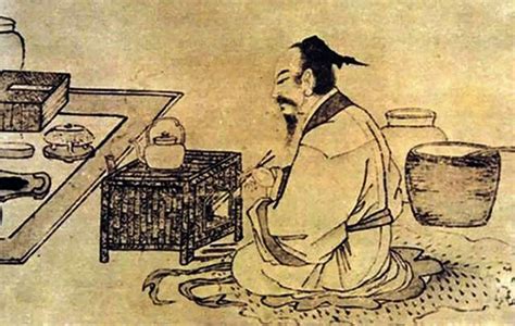 Making tea in a classical Chinese studio – ink painting by an ancient artist https://www ...