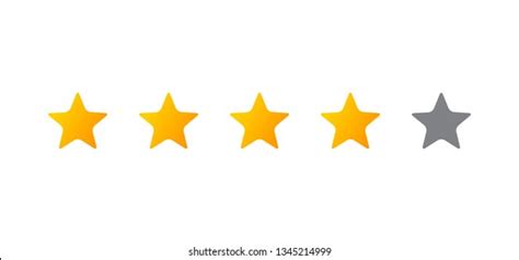 Five Stars Icon Vector Illustration Stock Vector (Royalty Free ...