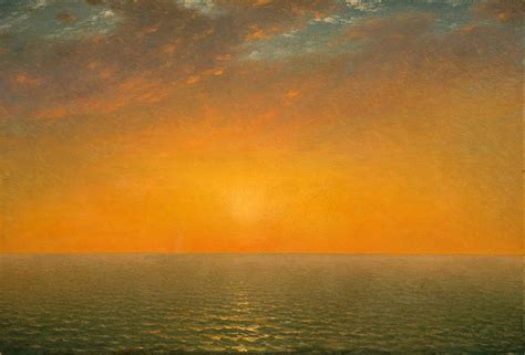 Sunset On The Sea Painting by John Frederick Kensett