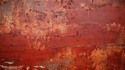 Rusty And Weathered Red Metal Texture Backdrop Background, Red Metal, Metal Background, Metal ...