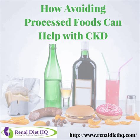 How Avoiding Processed Foods Can Help with CKD - Renal Diet HQ