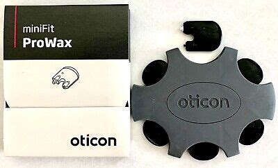 5 Packs Oticon ProWax miniFit Hearing Aid Wax Guards. 6 Filters /pack. 30 Total. | eBay