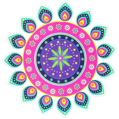 Diwali Rangoli Drawing | Free download on ClipArtMag