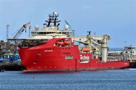 TechnipFMC's new Deep Explorer vessel docked in Peterhead - News for the Energy Sector